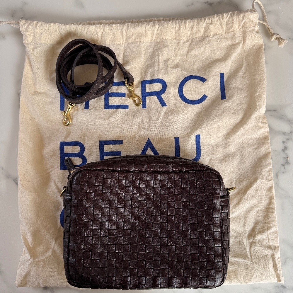 Clare V Midi Sac - Kalamata - Woven